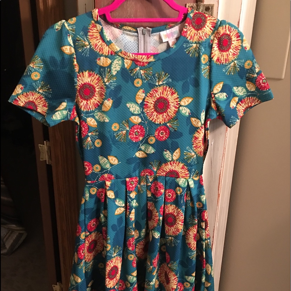 LuLaRoe Amelia pocket dress XS NWT